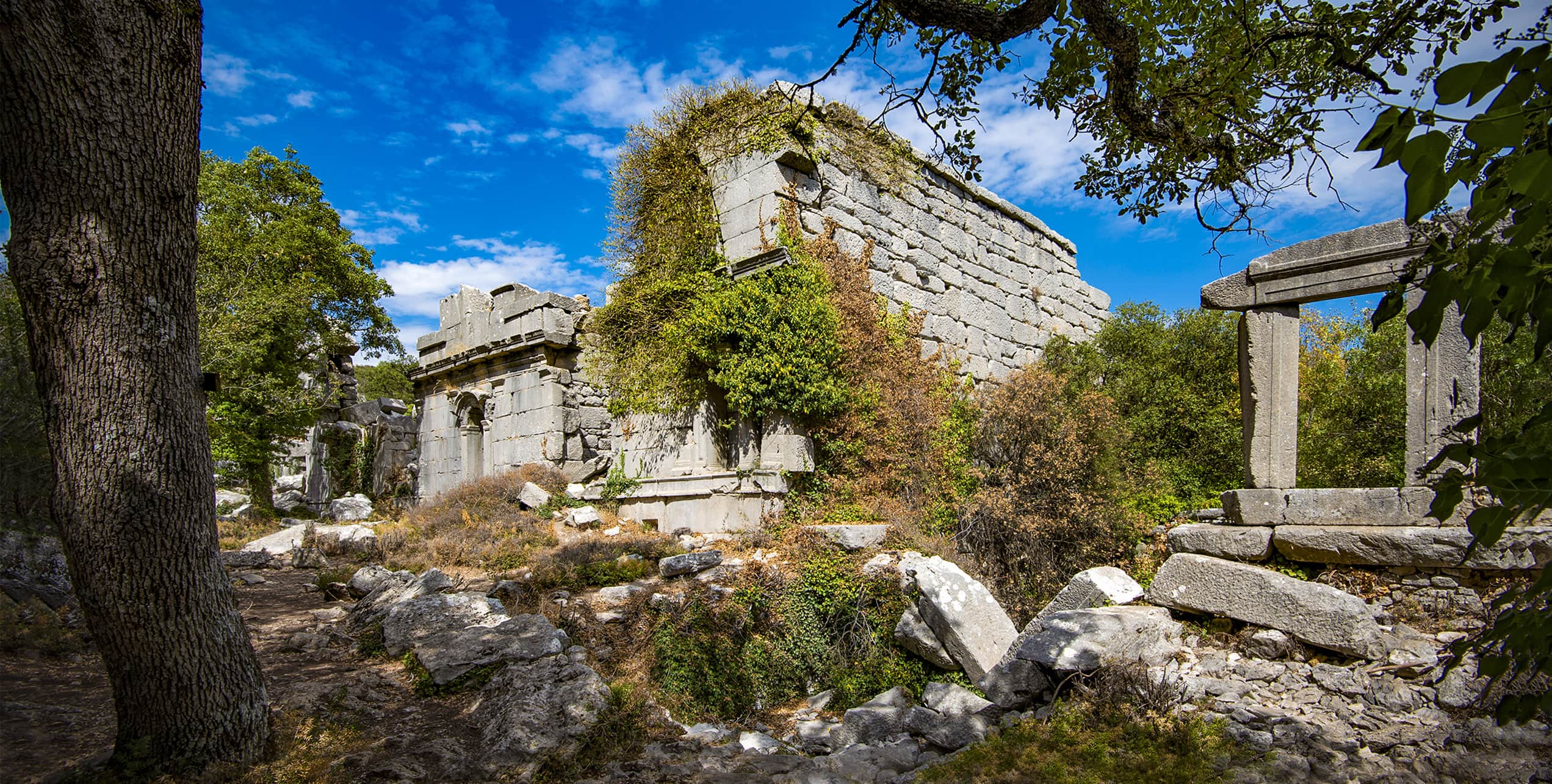 Ancient ruins in Turkey